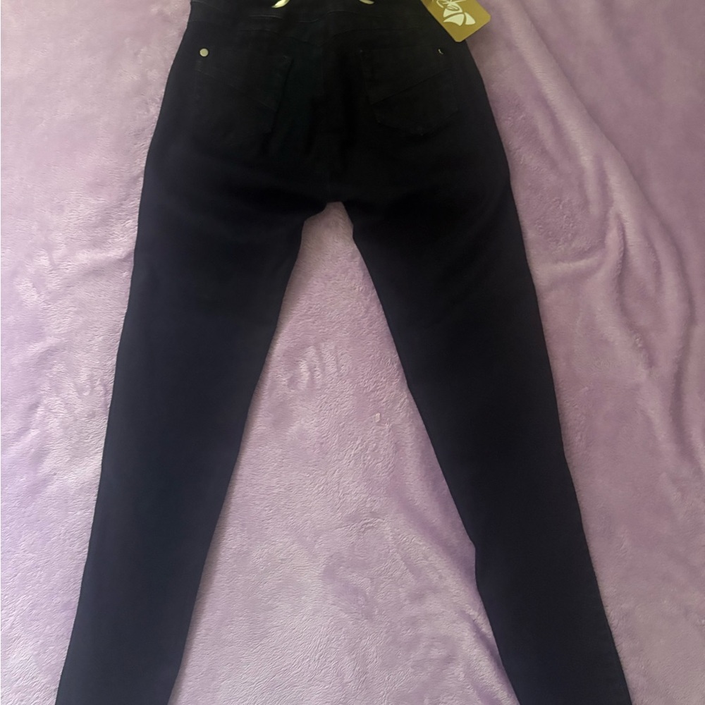 High Rise Black Jeans